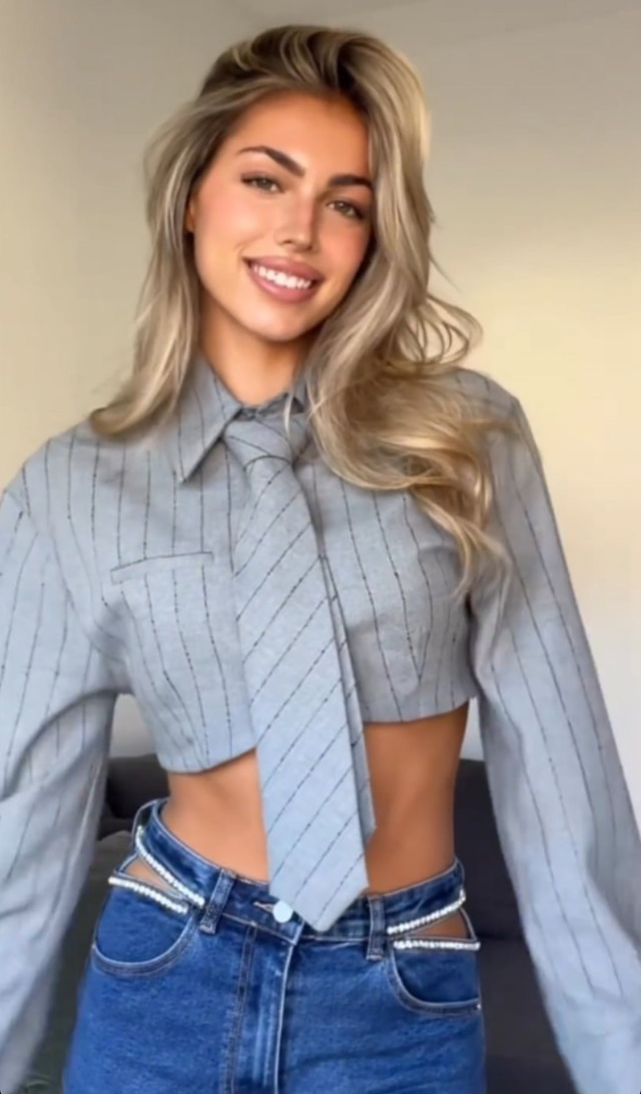 Margot Shirt and Tie