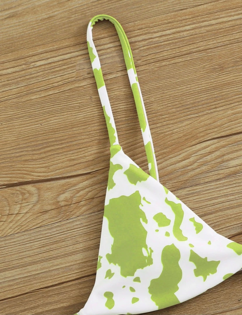 Cow Print Bikini
