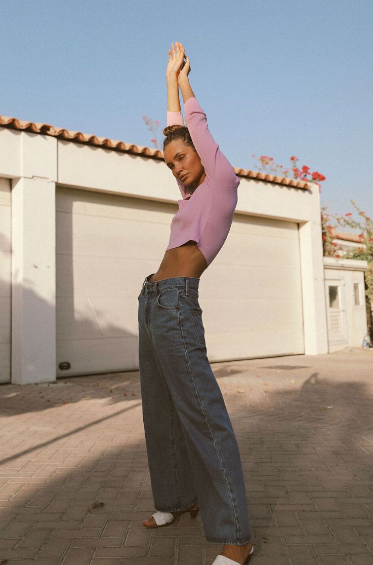 Alessandra Top in Pink
