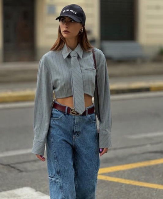 Margot Shirt and Tie