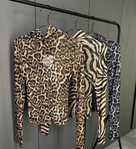 Animal Print Bodysuit