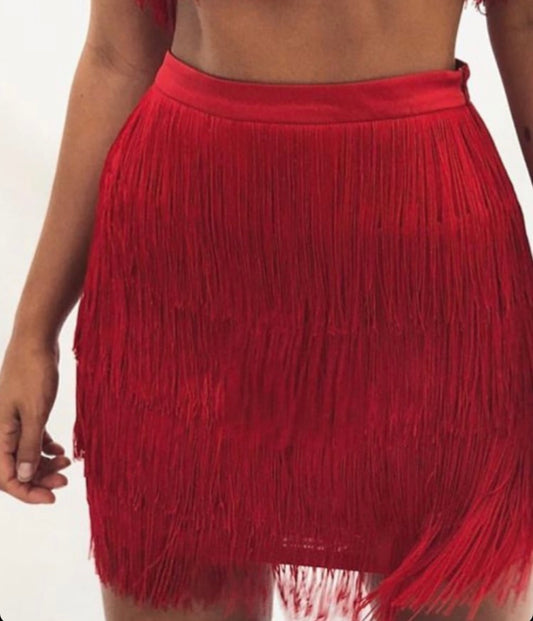 Tassel Girl Skirt